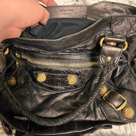 Balenciaga Agneau Giant 12 Gold Hardware Small City Bag - Picture 7 of 9